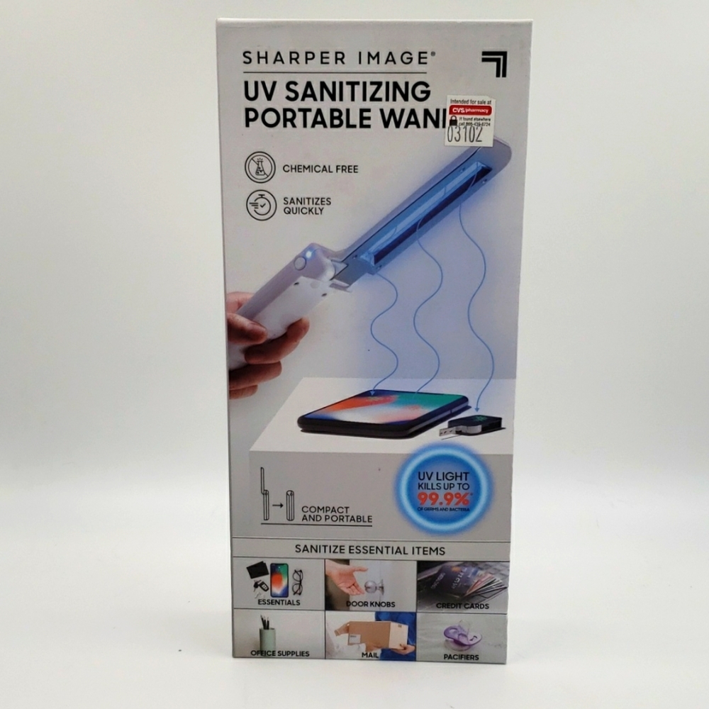 🌺3/$10 Bundle Only NWT SHARPER IMAGE UV Sanitizing Portable Wand